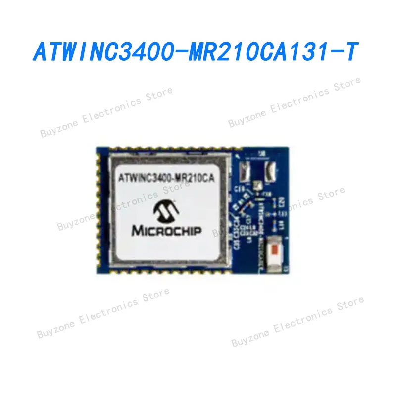 ATWINC3400-MR210CA131-T Multiprotocol Modules ATWINC3400 802.11 b/g/n + Bluetooth 5 Module Chip Antenna T&R