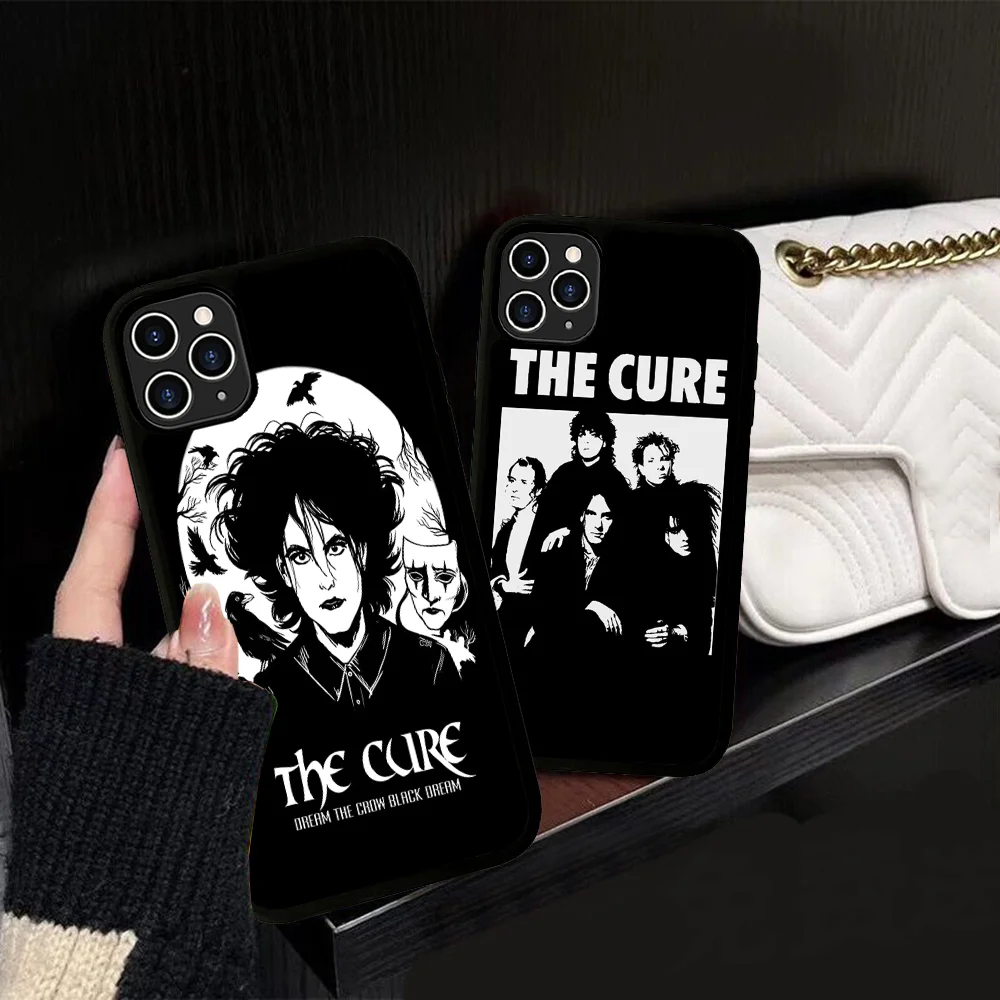 The C-Cure Robert Smith Phone Case Silicone PC+TPU For For IPhone 11 12 13 14 15 16 Plus Pro Max Cover