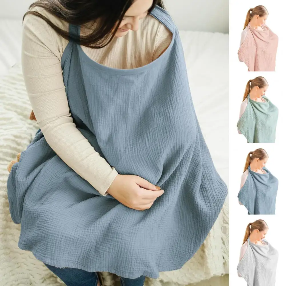 

Аксессуар для грудного вскармливания, регулируемый ремень, чехол для кормления с карманами для женщин, дышащая шаль, плащ для кормления