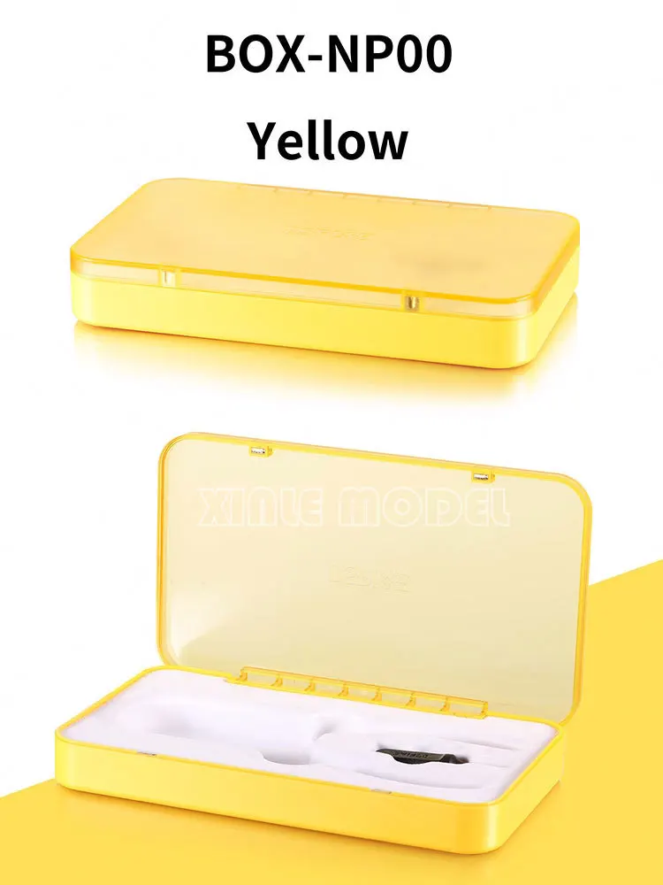 SCATOLA DSPIAE Scatola portaoggetti magnetica opaca per pinze per attrezzi, scatola portaoggetti per pinze per morso, adatta per strumenti modello militare, hobby fai da te