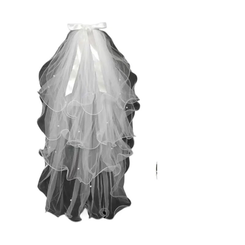 copricapo-da-sposa-foto-confessione-decorazione-velo-bianco-fiocco-velo-forcina