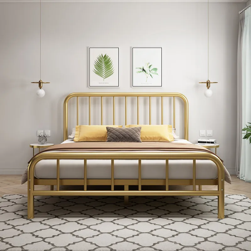 Cama simples e moderna, designer duplo, alta qualidade, queen, moda, quarto, casamento, beliche, móveis exclusivos