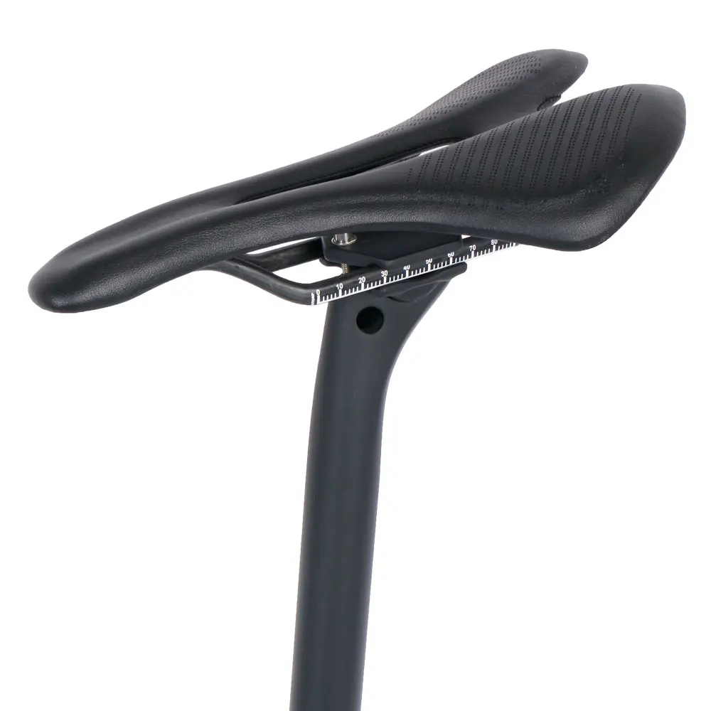 ELITAONE Carbon Saddle Road Bike MTB 270x143mm Super Light Leather 115g Bicycle Seat