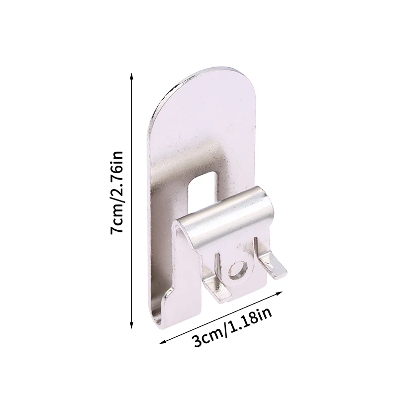 2 Set Kait Klip Sabuk untuk Bor/Driver DCF620/622 - Pemasangan Tanpa Alat, Penyangga Baja Tugas Berat