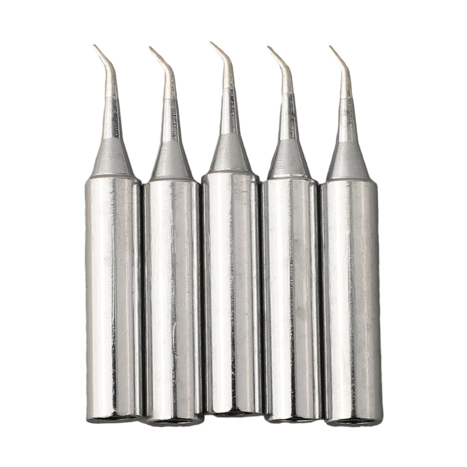 

5pcs 900M-T Pure Copper Soldering Iron Tips Lead-Free Welding Tips Head Solder Tools Soldering Tools IS/I/B/K/SK/2.4D/3.2D/1C/2C