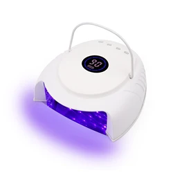 Cordless White Light Cordless 64W LED UV Nail Lamp For Curing Gel Polish Wireless with Recharge Lithium Battery High Power 64W