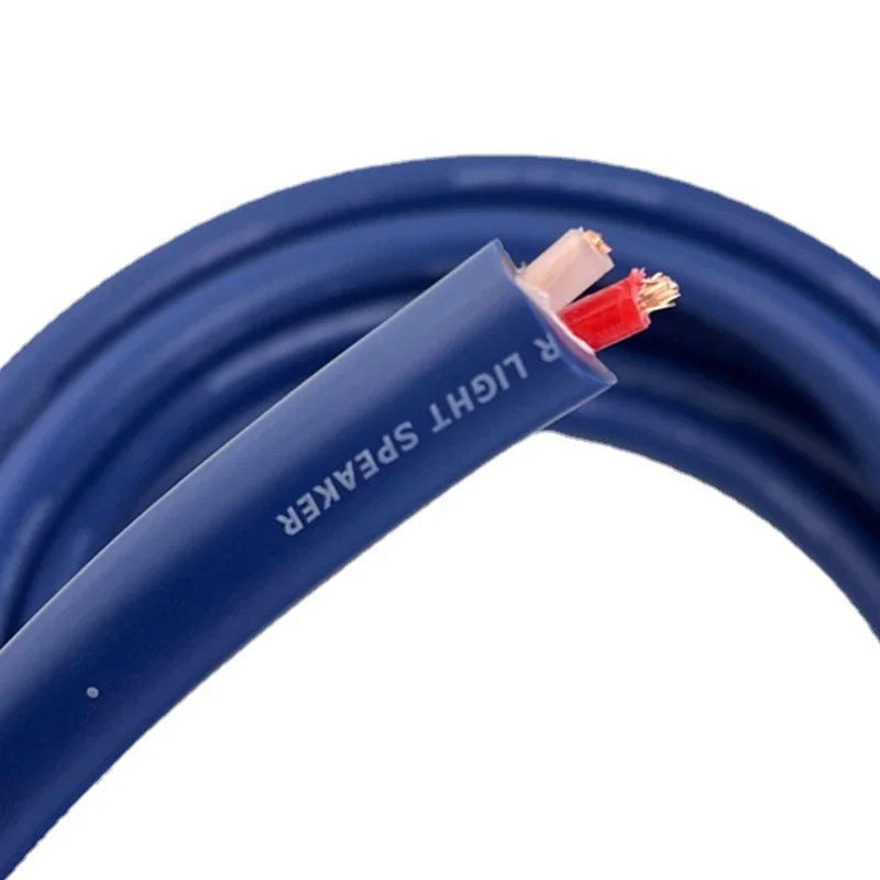 كابل مكبر صوت عالي الجودة من Cardas ذو ضوء شفاف، سلك مكبر صوت HiFi من النحاس النقي للغاية