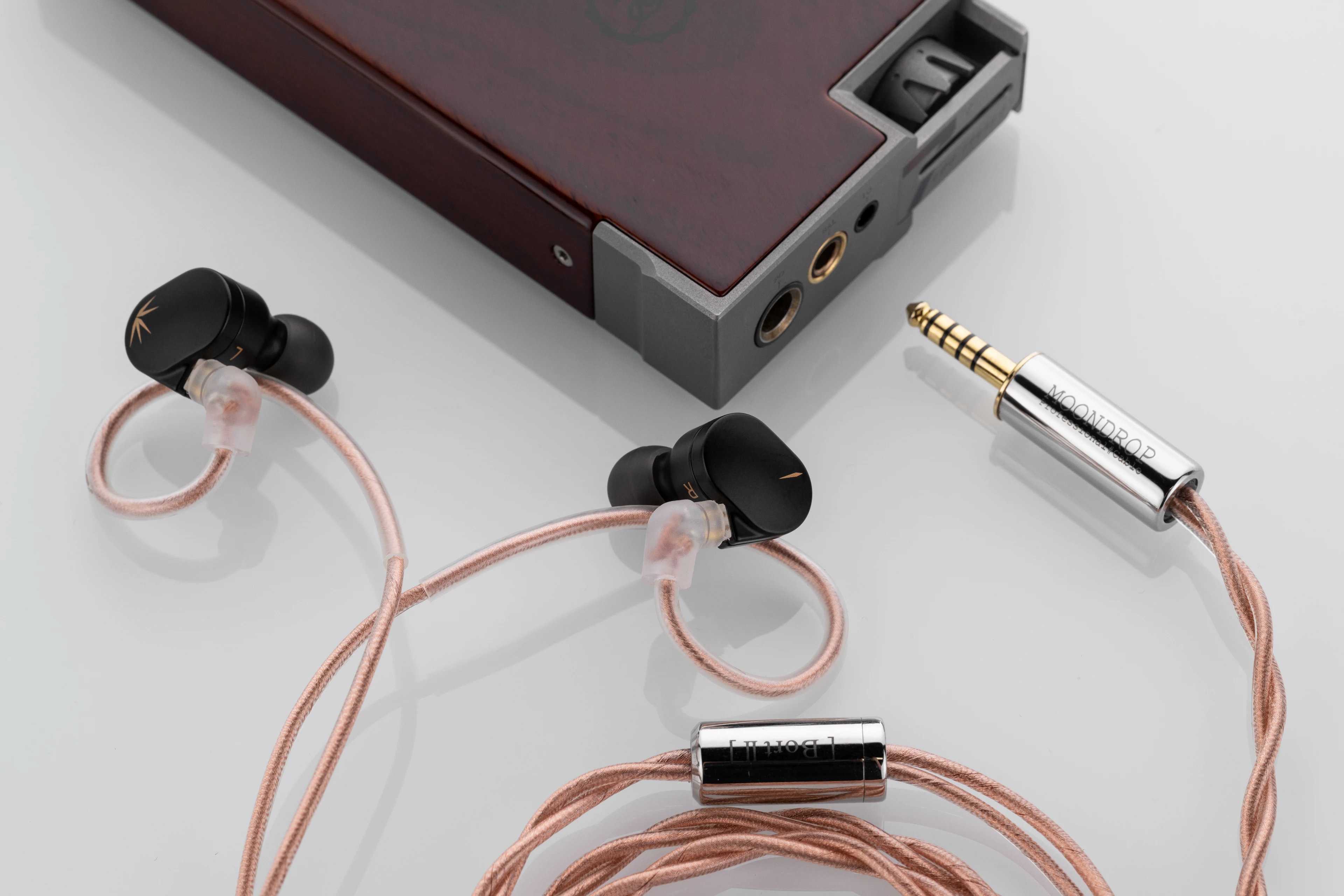 سماعة رأس MOONDROP CHU II داخل الأذن عالية الأداء 10 مم محرك ديناميكي IEMs كابل قابل للتبديل Chu mk2