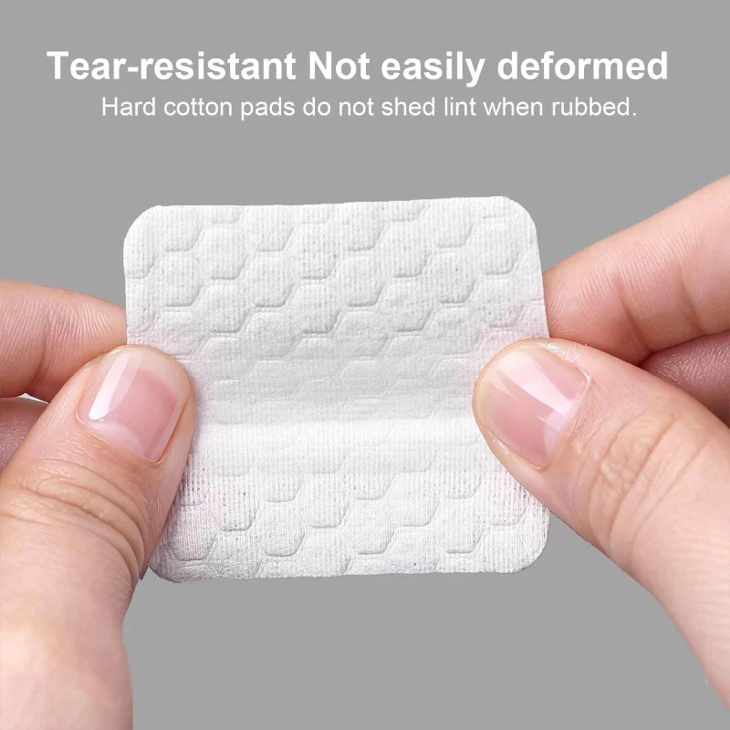 200/400/500 pçs almofadas de algodão de unhas sem fiapos gel limpo removedor de esmalte almofadas de manicure toalhetes sem fiapos mais limpos ferramentas de limpeza de unhas