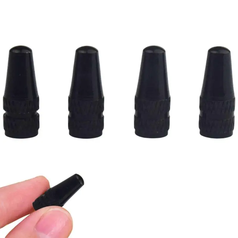 4 Pcs Aluminum Alloy Bike Tire Caps Presta Valve Cap Bike Dust Caps Tire Bicycle Presta French Valve Stem Cover