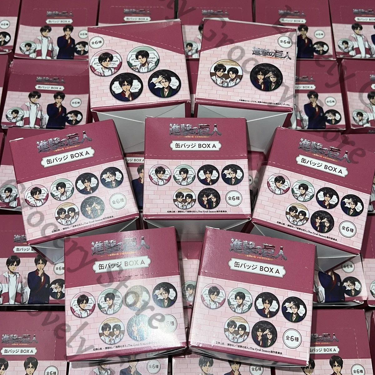 

Anime Shingeki No Kyojin Levi Ackerman Eren Jaeger Hange Zoe Jean Kirstein Attack on Titan Cosplay Cartoon Badge Emblem Gift