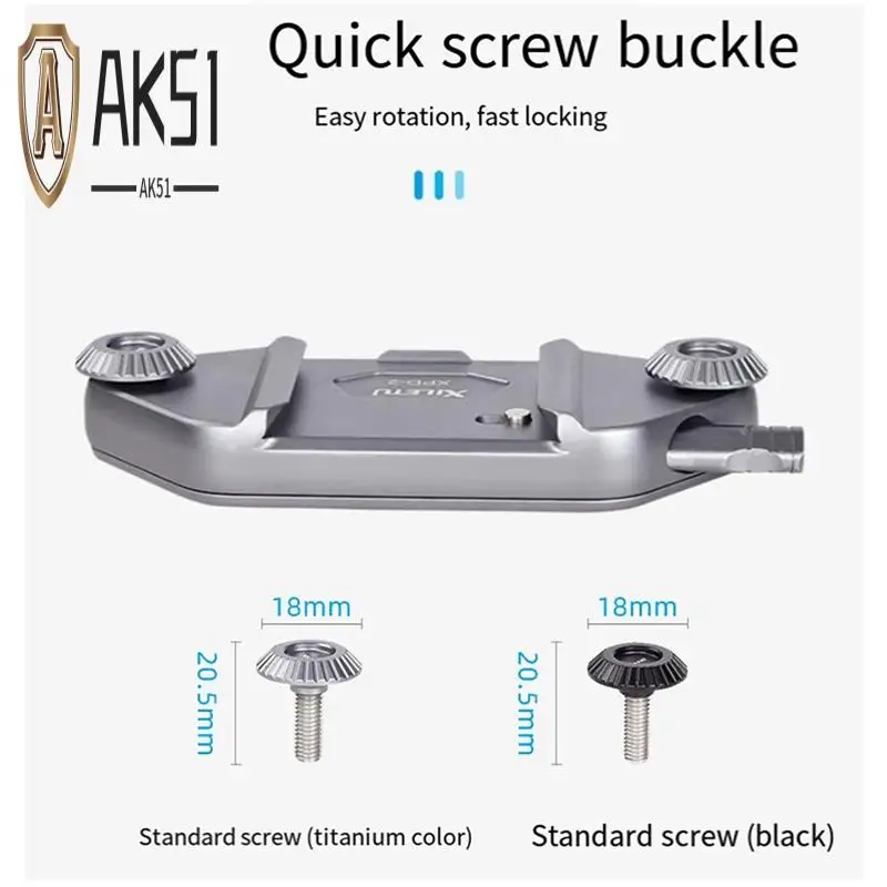 

AK51-XILETU For DSLR Camera Hanging Buckle Shoulder Mount Lumbar Mount Quick Release Portable Camera Accessories