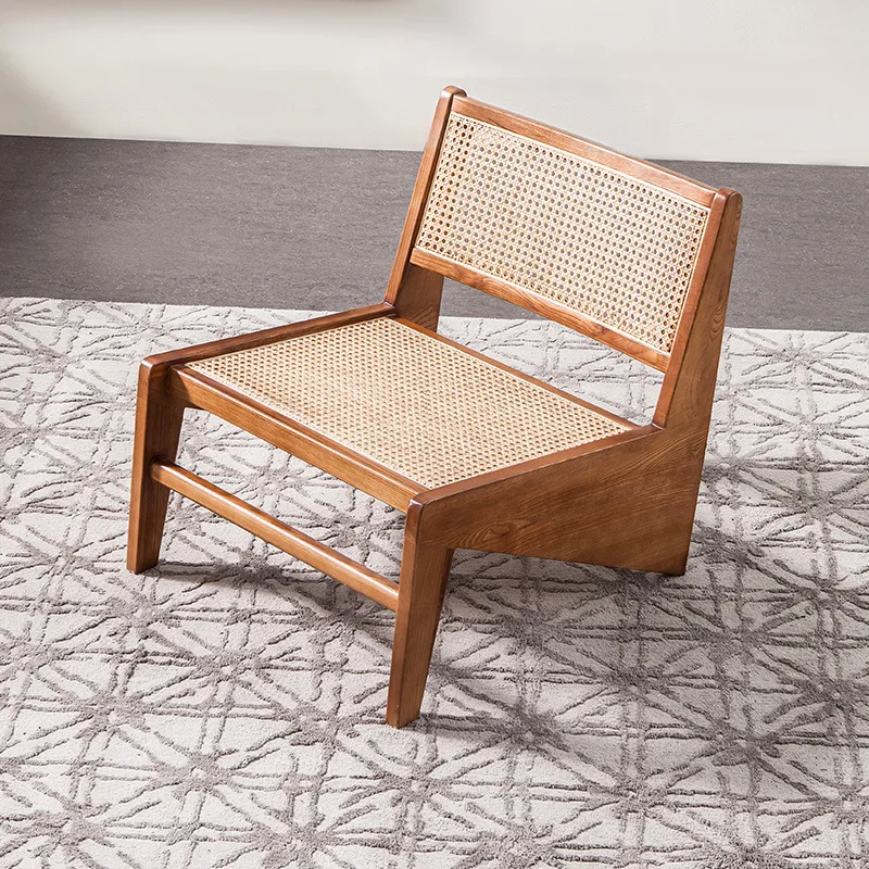 

Customizable wood low back chair