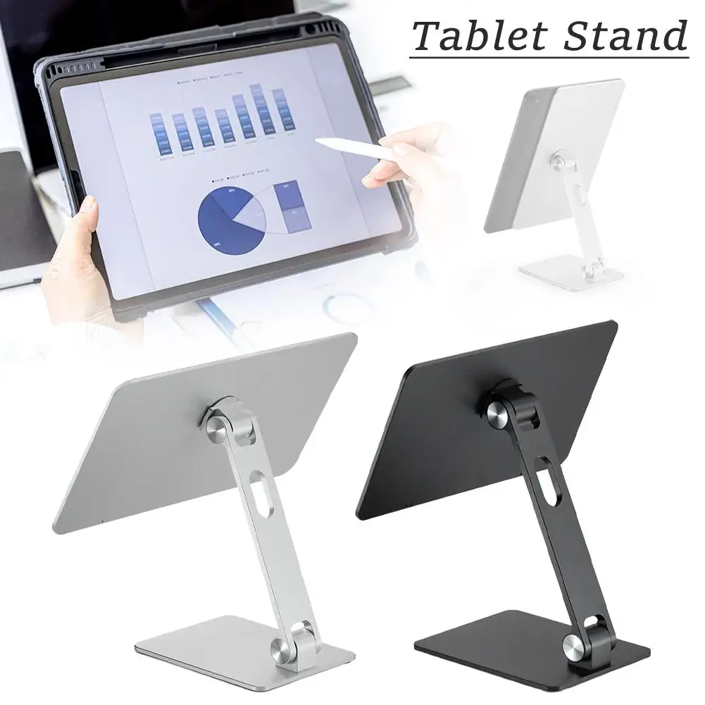 Hagibis Magnetic Stand For IPad Pro M4 2024 11inch 13inch With Hub Tablet Docking Station 360° Adjustable Mount Foldable Ho T4J3