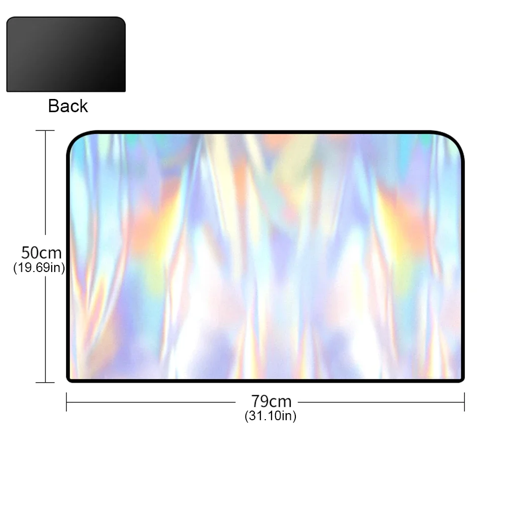 Magnetic Side Window Sunshade Laser UV Protection Curtain Front/Rear Car Window Curtain Sun Visor Protection Window Curtain