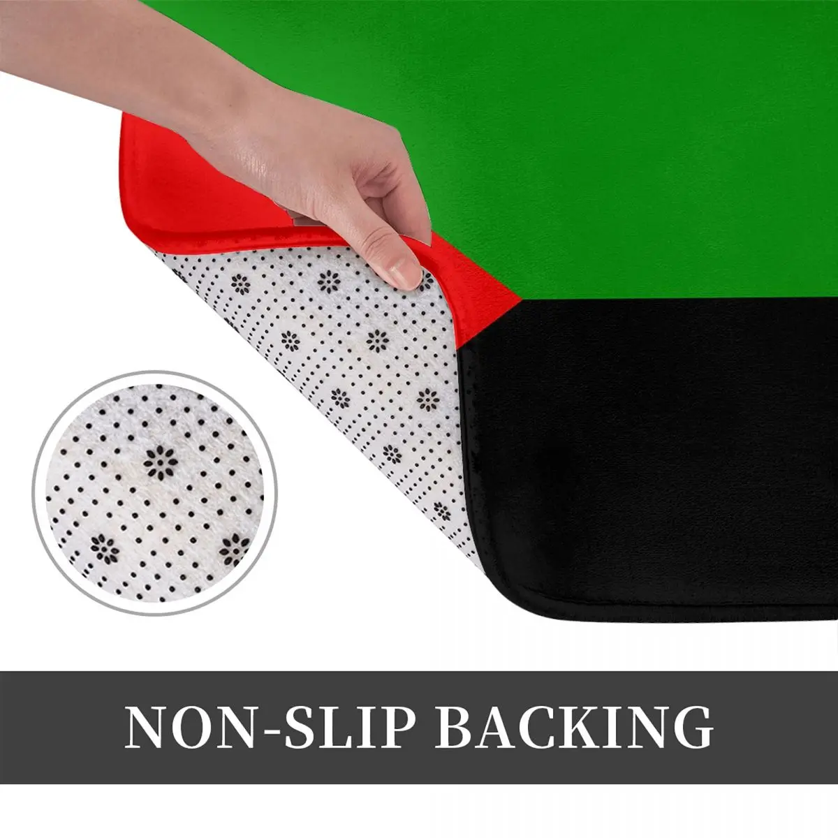 Martinique Flag Doormat Kitchen Entrance Home Floor Mat Anti-slip Carpet Rug for Bathroom Footpad Mats