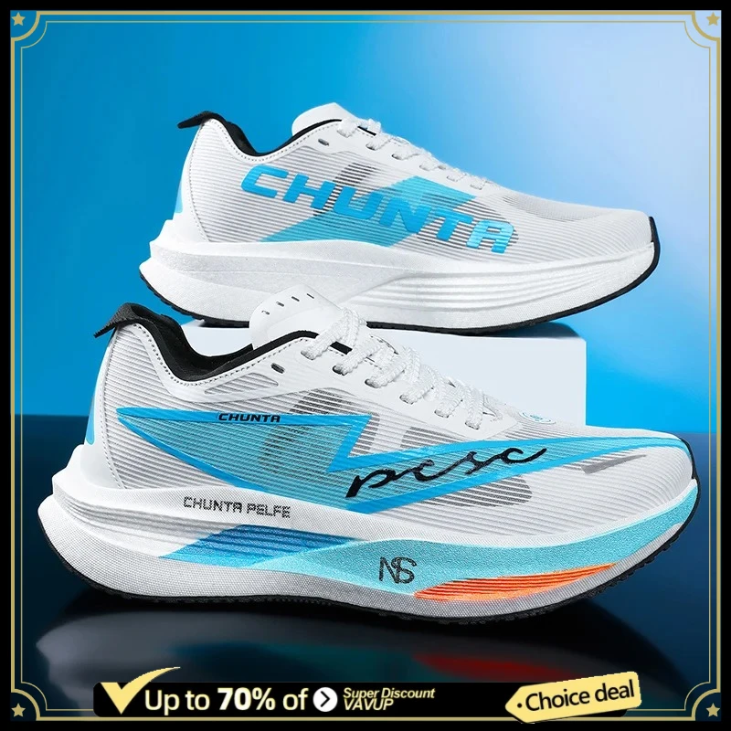 Running Shoes Carbon Board Marathon Men Speciality Sports Breathable Lightweight Women's Comfortable Athletic Chunta Sneakers