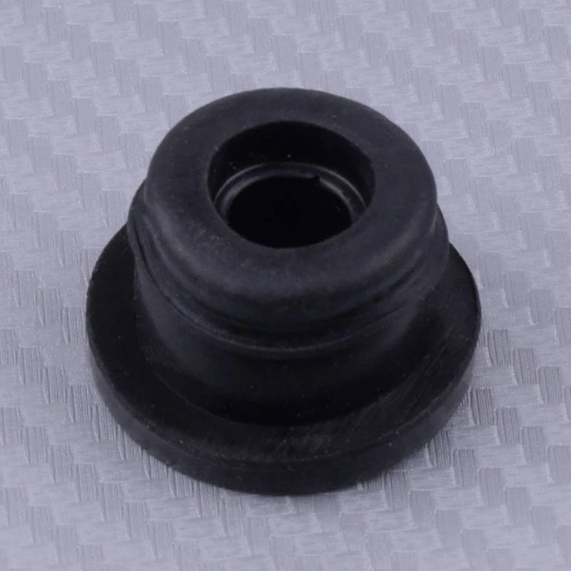 CITALL Black Rubber Car Windshield Washer Pump Reservoir Grommet Seal Mount Cap Fit For VW Audi 431955465A 