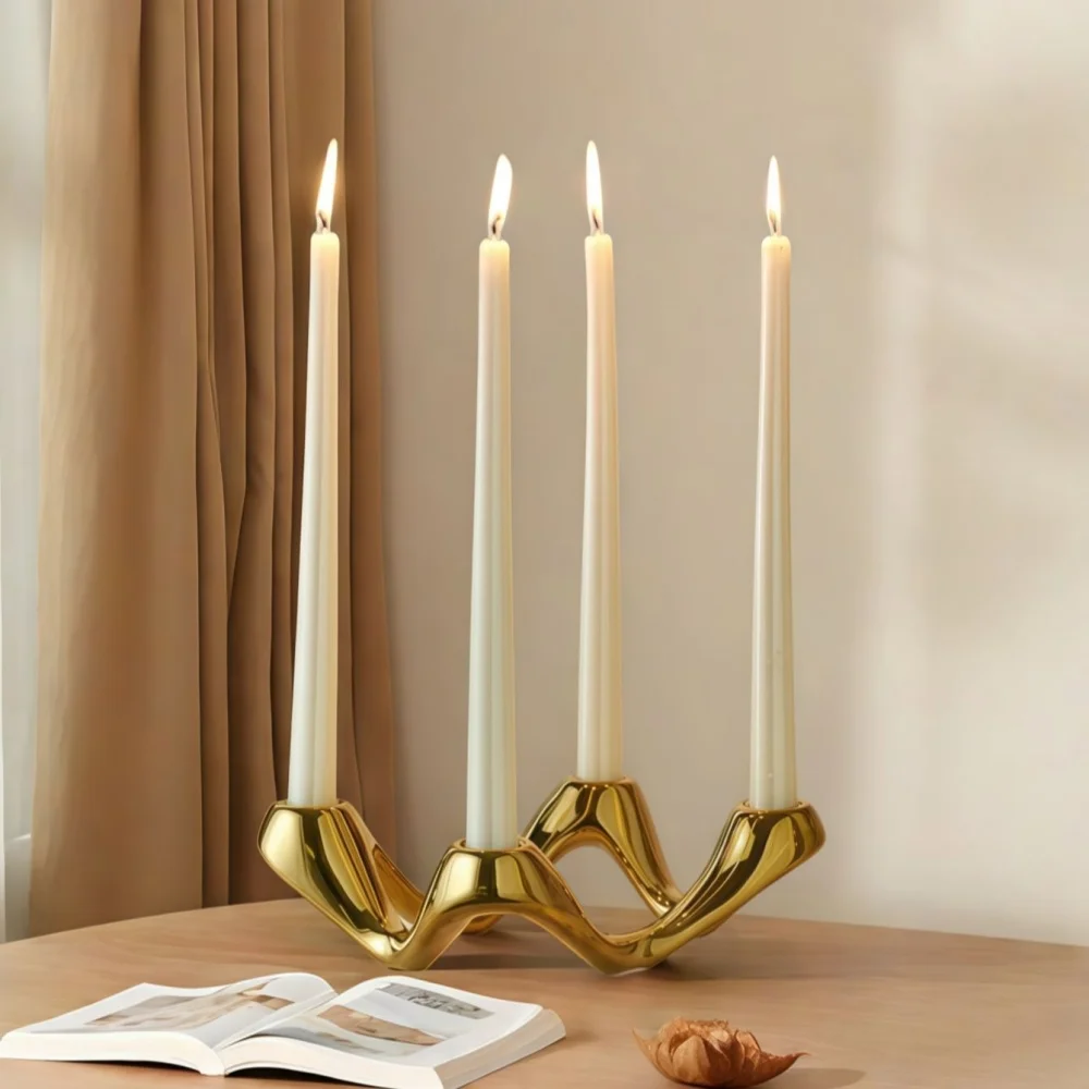 Ceramic Candelabra,…