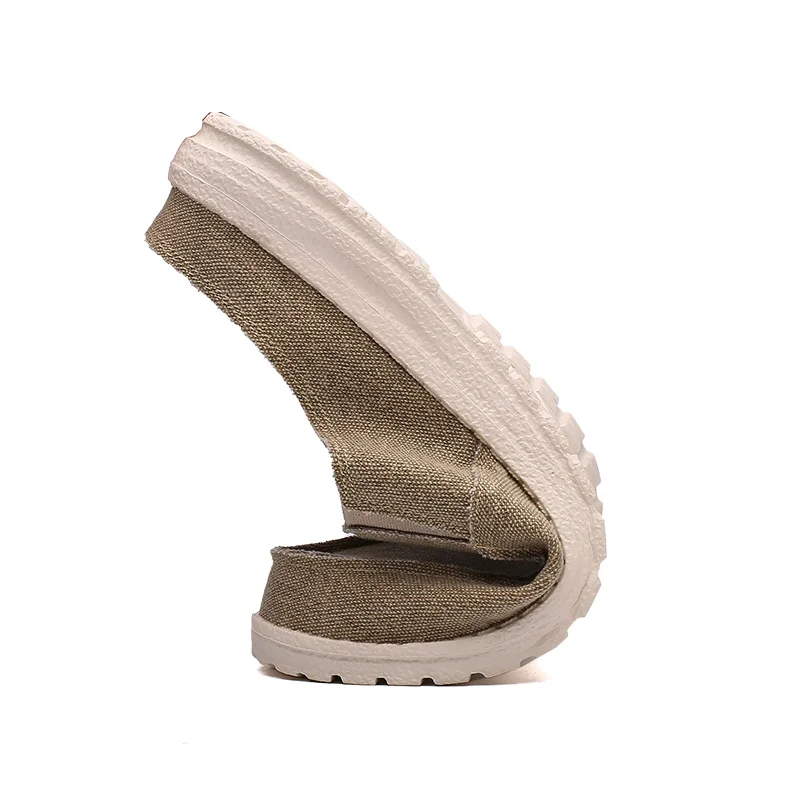 Barefoot Man Casual Shoe Cover Lightweight and Loafers Breathable Half Drag Canvas Shoes Designer Shoes Fashion Flat Shoes 2025