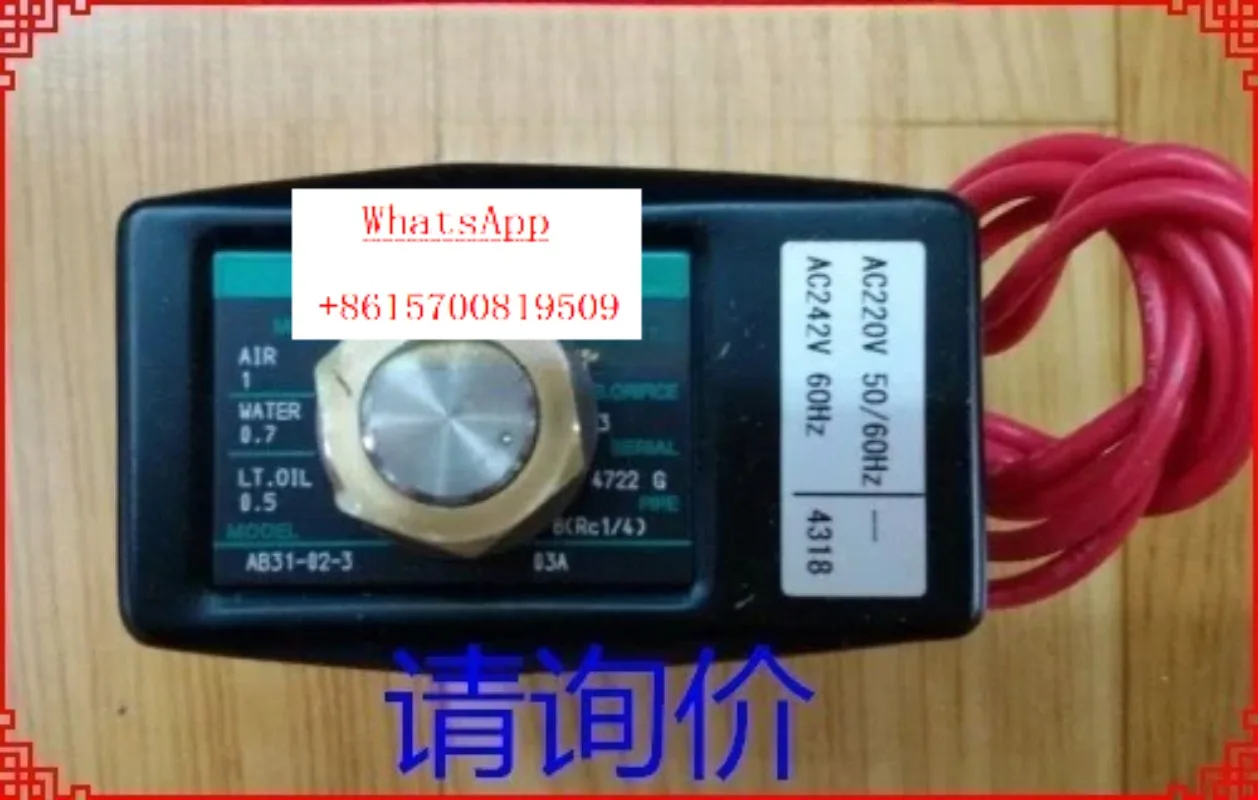 Original Japanese solenoid valve AB31-02-5-03A-DC24V AB31-02-6-03A-DC24V
