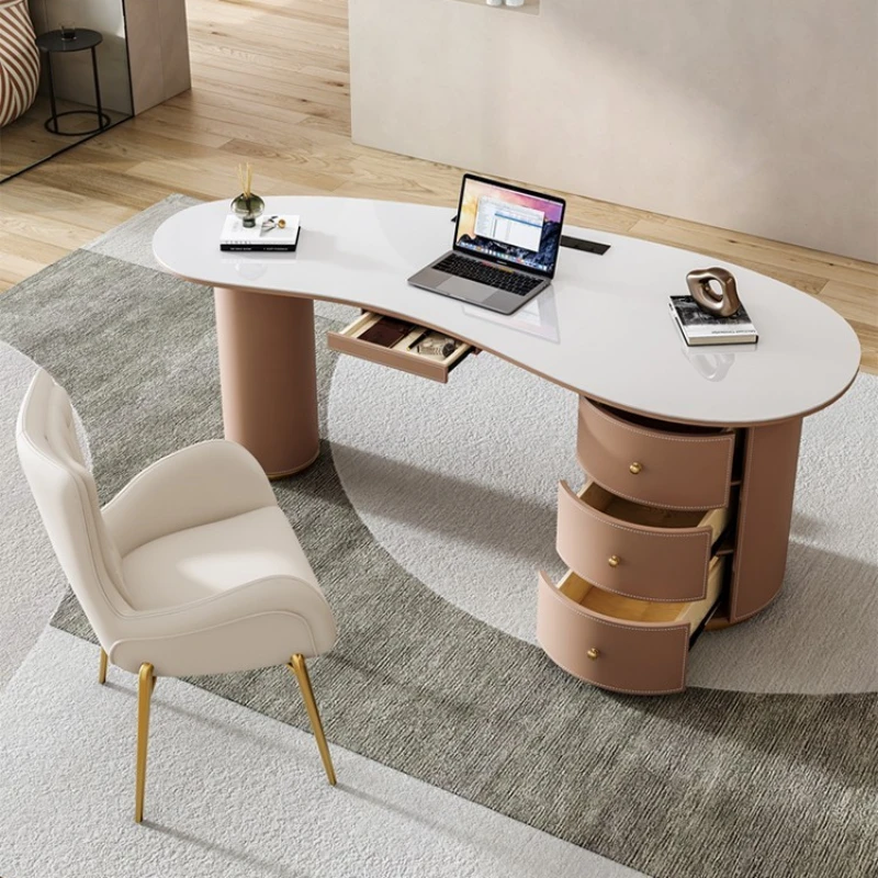 

Height Desk Computer Desks Dressing Table Auxiliary Office Tables Motion Gaming Reception Desktop Multifunction Home Furniture