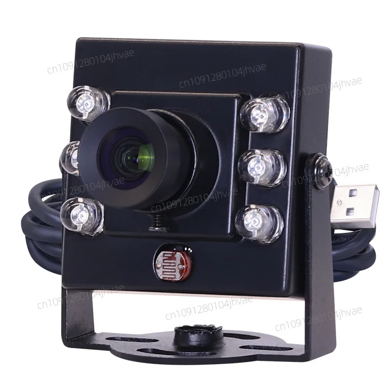 

3206 1080P COMS Sensor Plug-and-Play Full HD Industrial Camera OV2710 5mm 60degrees Distortionless Infrared Night Camera Modules