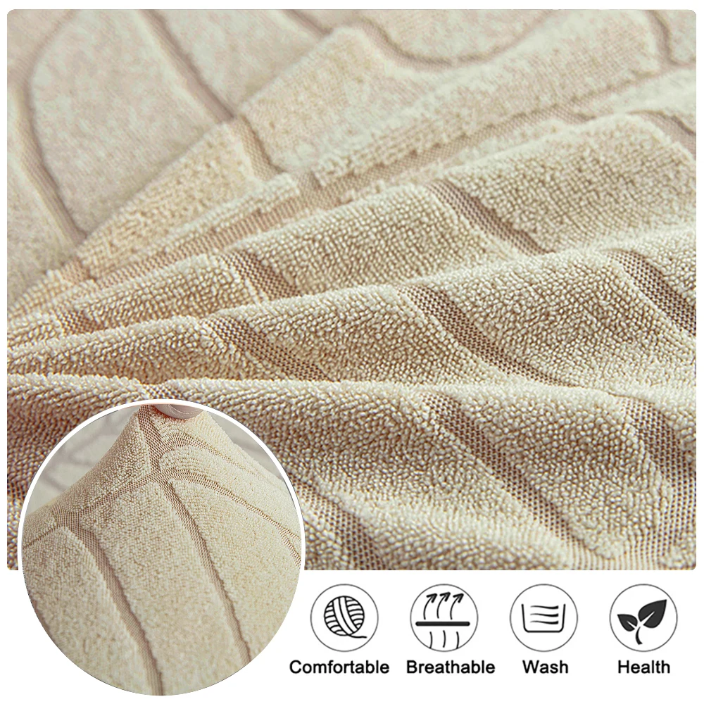 1pc Splash Proof Soft Chair Covers Dining Room Chair Seat Cover Stretch Furniture Protector Office Restaurant Party Home Decor