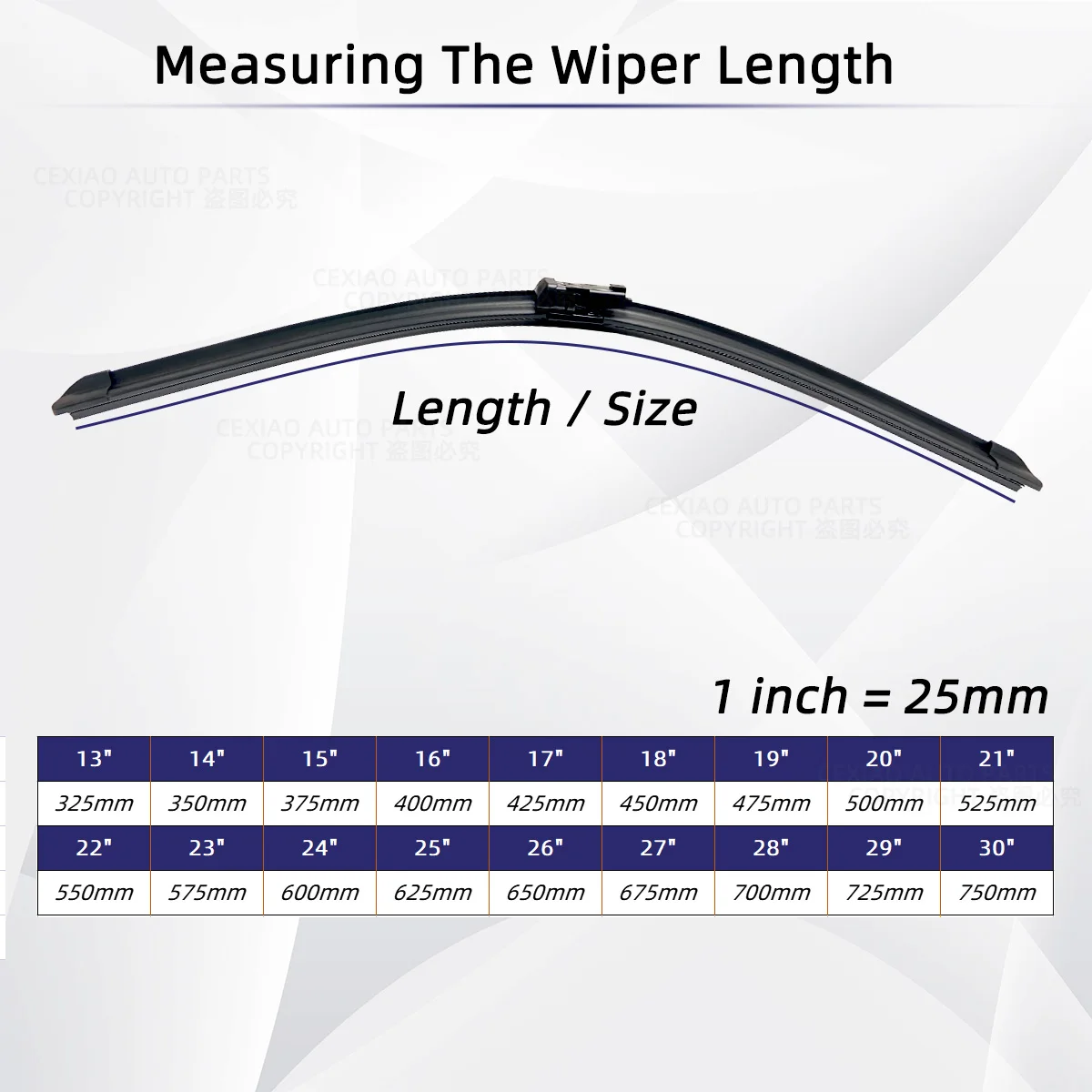 OEM Universal Wiper Blades for Slim Top Lock J Hook Soft Rubber Car Windscreen Wipers Wholesale Auto Replacement Parts