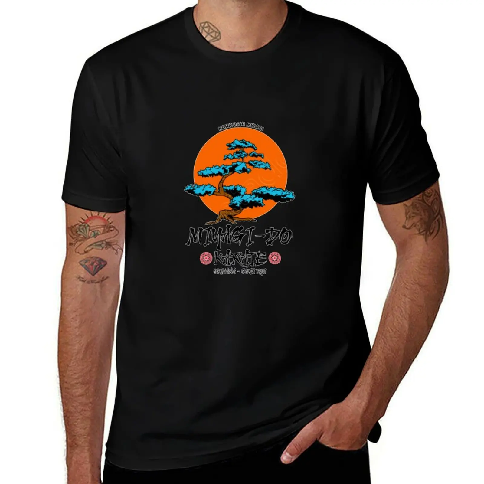 

Miagi do karate t shirt T-Shirt t shirts for man cotton soft g man t shirts for men T-Shirt