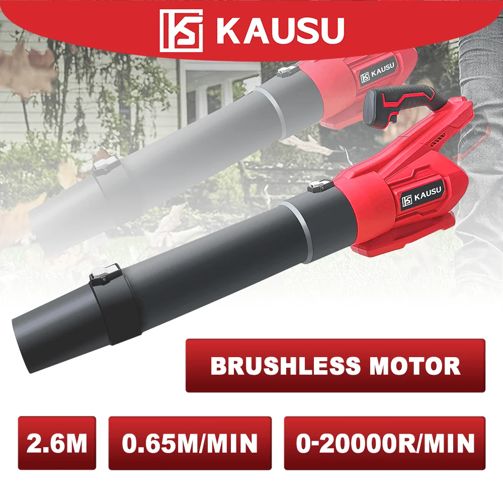 

Brushless Electric Air Blower 20000rpm Cordless Leaf Dust Snow Powerful Airflow Blower Cleaning Tool For Makita 18V Battery