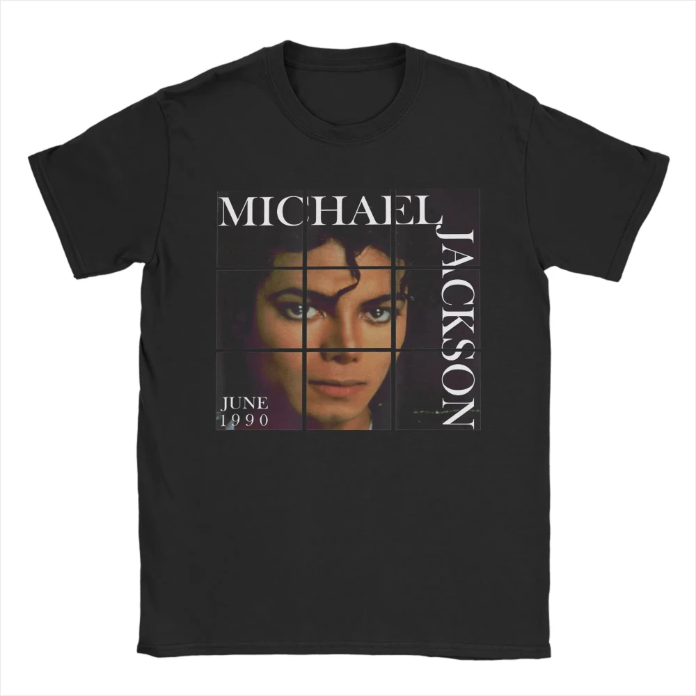 Men Women Printed T-Shirts The King of Pop Michael Jackson Funny Cotton Tee Shirt Short Sleeve T Shirts Crew Neck Clothes Summer