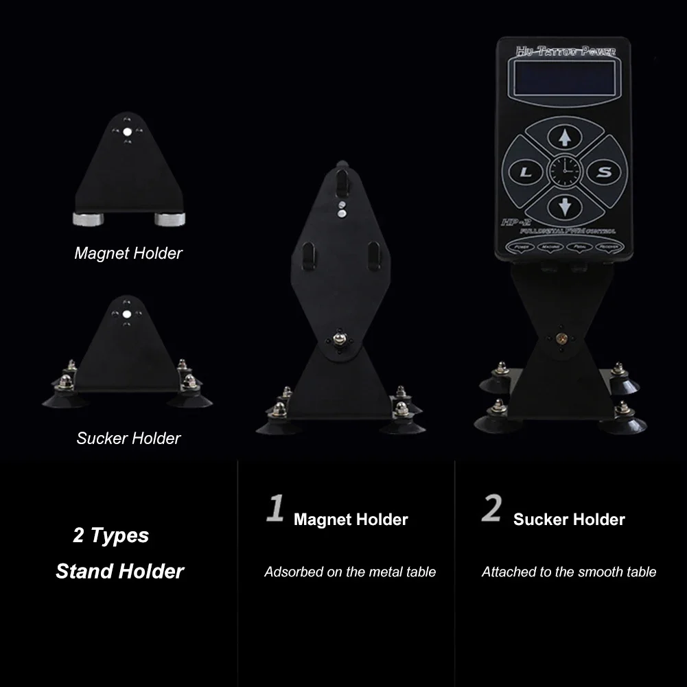 Обновленный набор источника питания для татуировки HP-2, двойной интеллектуальный цифровой ЖК-дисплей, машина для макияжа татуировок, профессиональный аксессуар