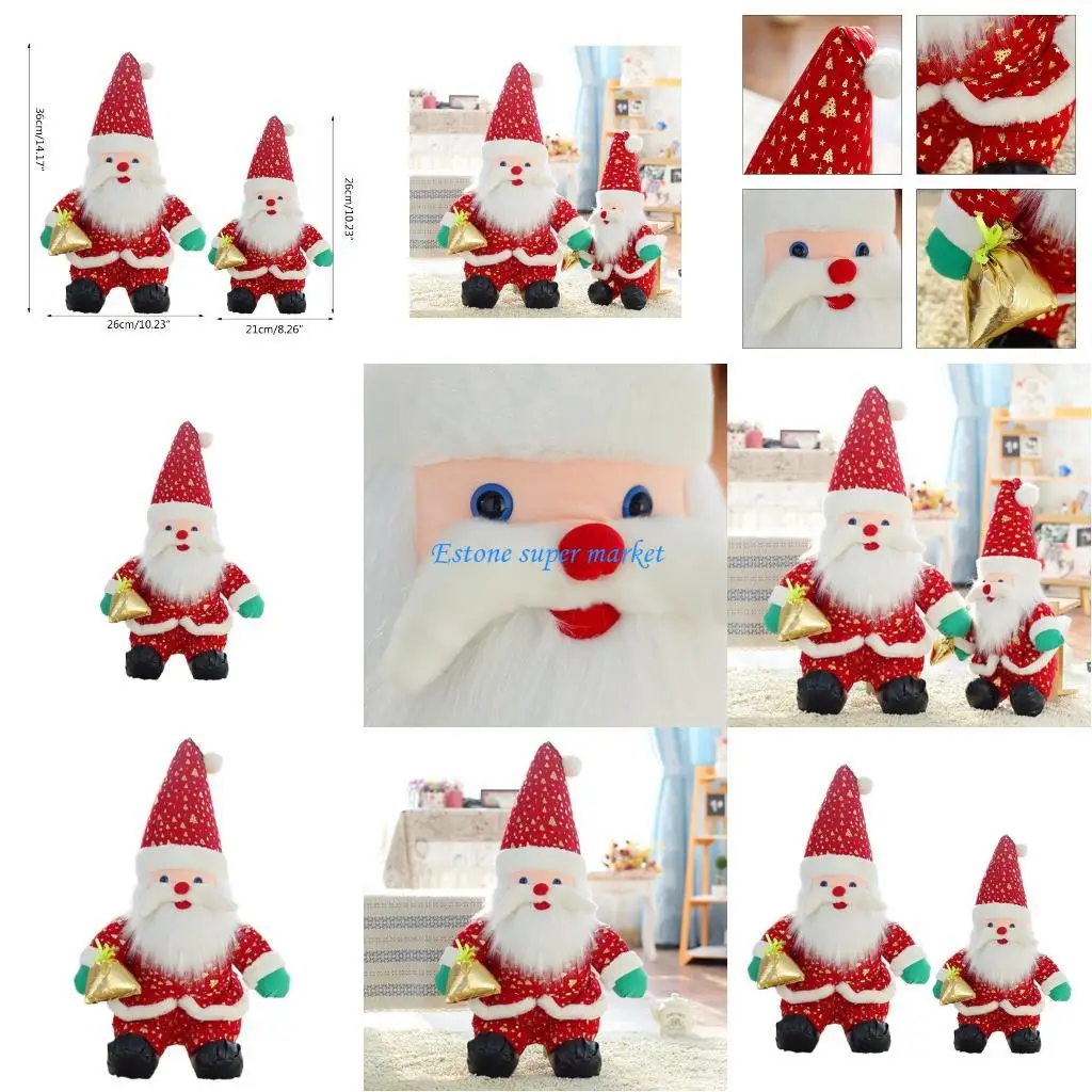 

090b Рождественская фигура в форме аккомпании игрушечных экологически чистых плюшевых мультфильмов приятные игрушки