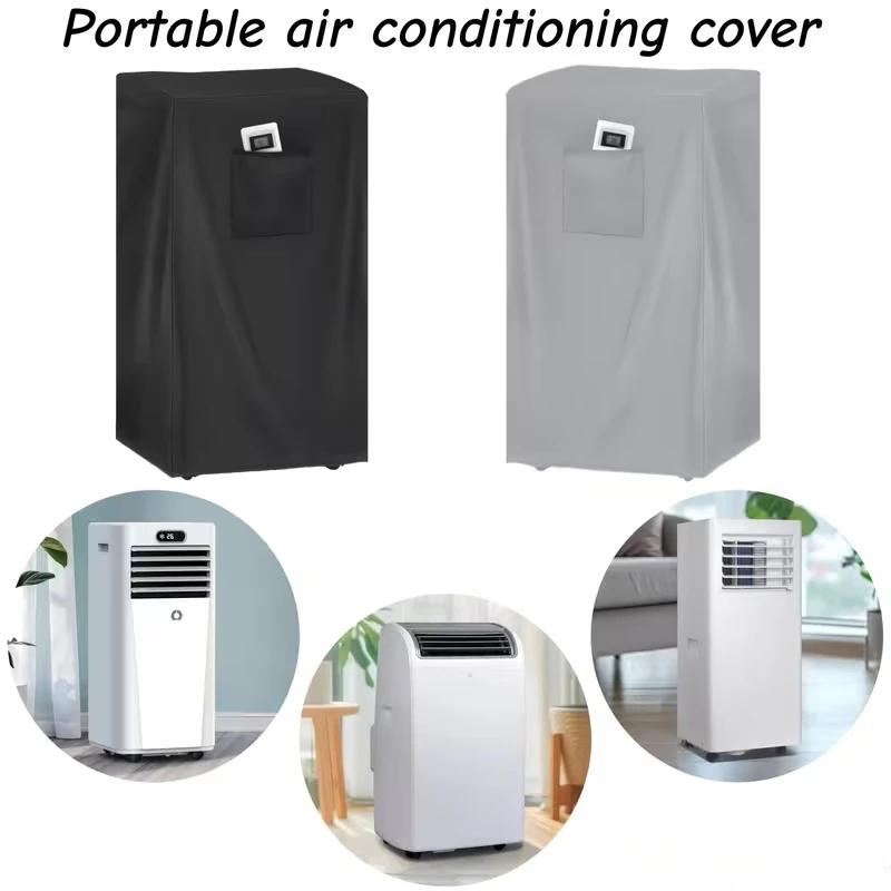 1 Portable Air Conditioner Cover Providing All‑weather Protection Suitable for Various Brands of Portable Air Conditioners