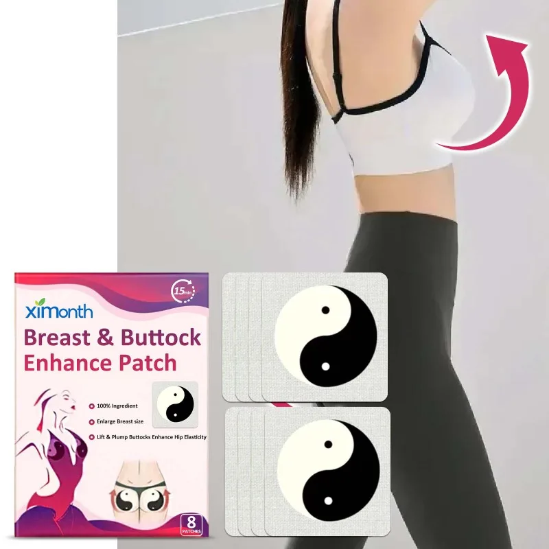8pcs Breast Enlargement Patches Chest Enhancer Promote Female Hormone Lift Firming Breast Growth Bust Up Plumping Massage Patch