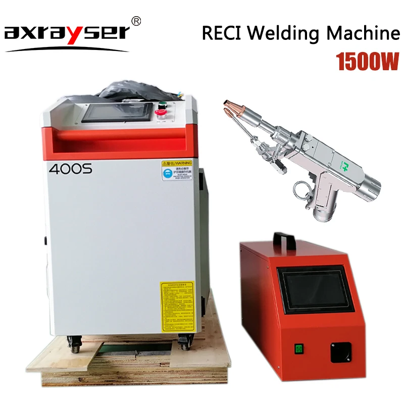 Fiber Laser RECI Welding Handheld 4 in 1 1500W Cutting Machine with Raytools Original Welding Gun BW101