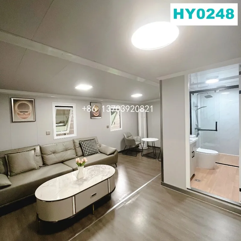 Wholesale Expandable Container House with Bathroom Fire Prevention 20ft Expandable Container House