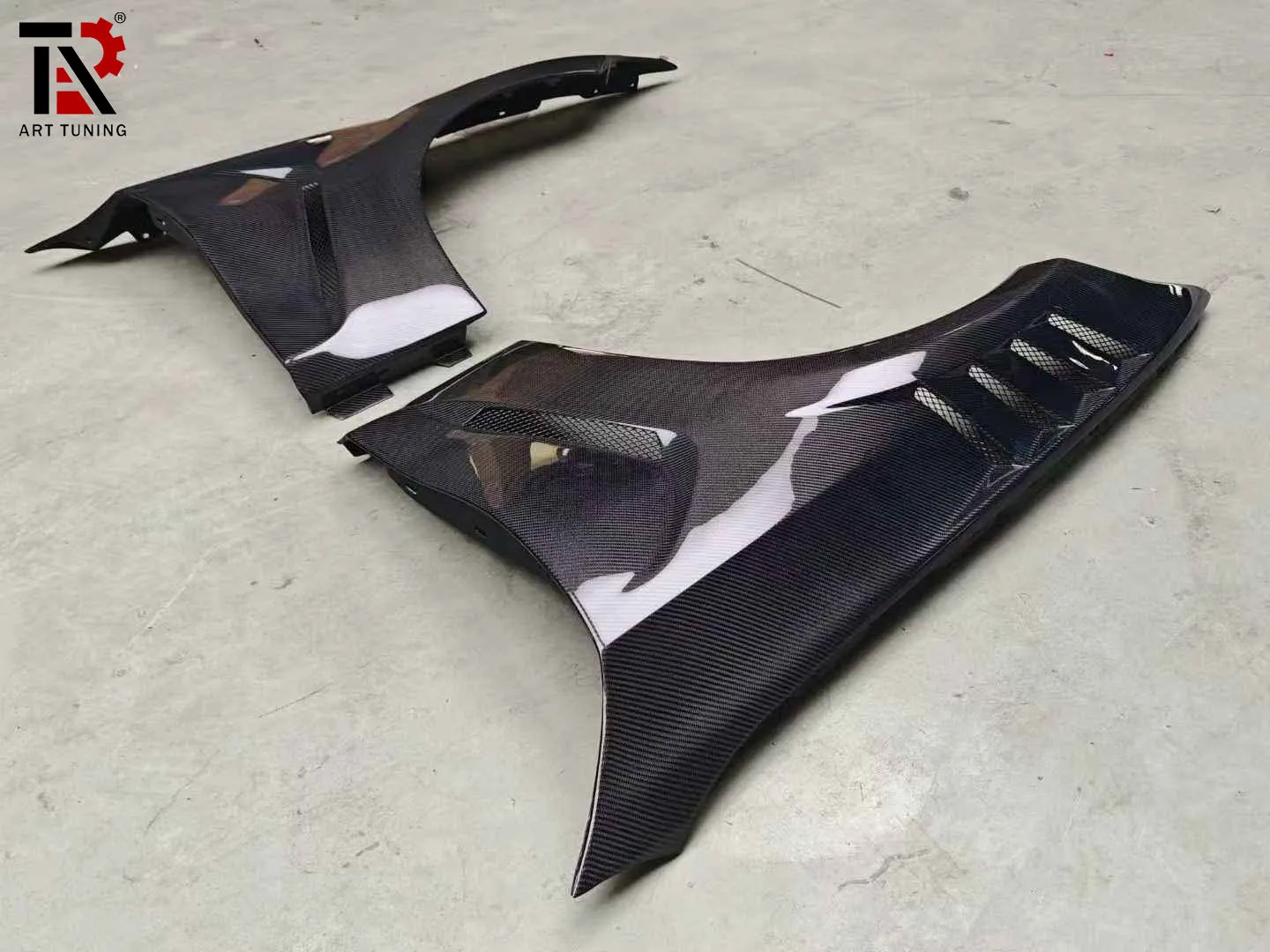 For BMW 3 Series G20 G28 Carbon Fiber Front Mudguards – Body Kit Upgrade