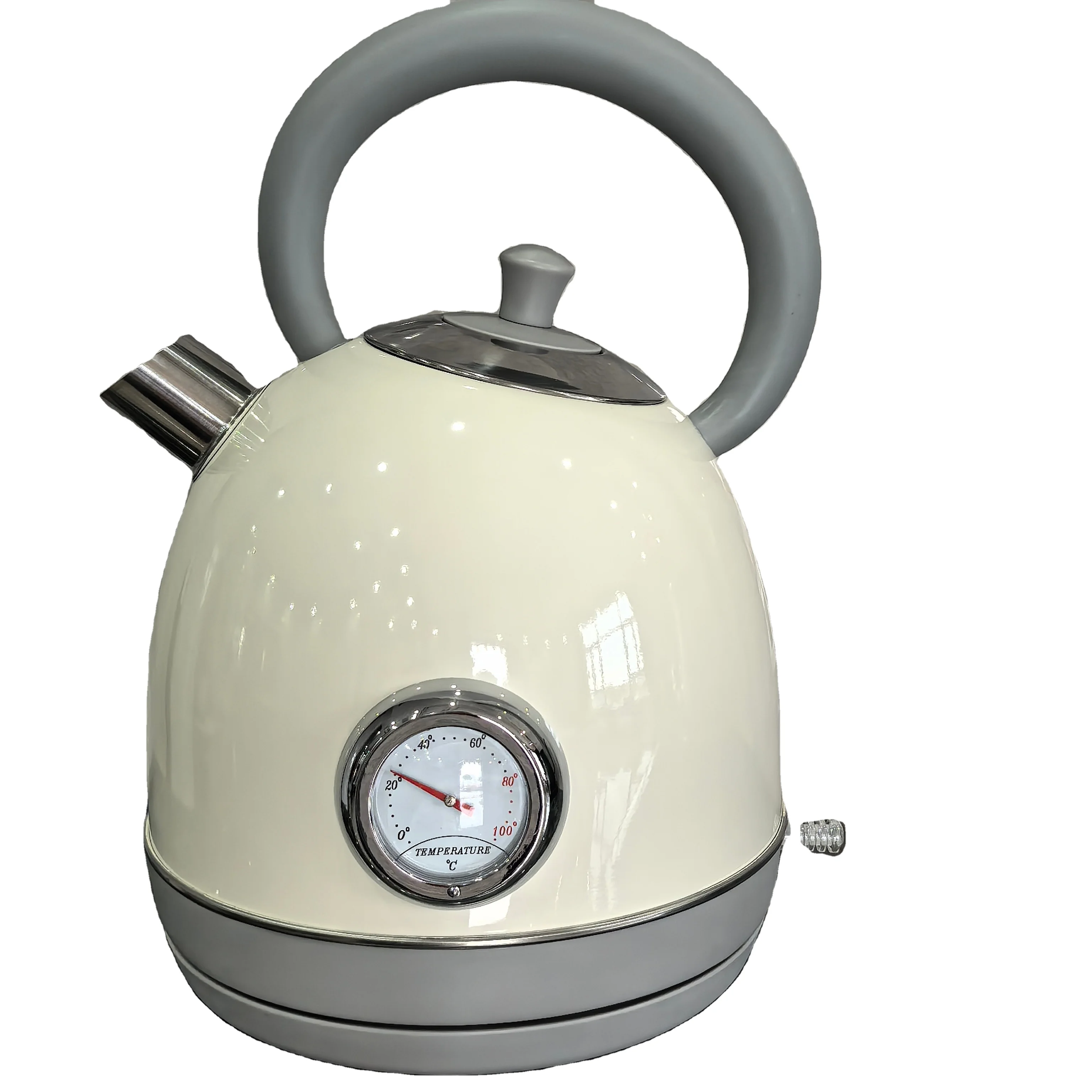 Hot Stainless Steel Teapot 1.7 Liter Capacity Electronic Kettle with Thermometer Thermostat Automatic Power-off