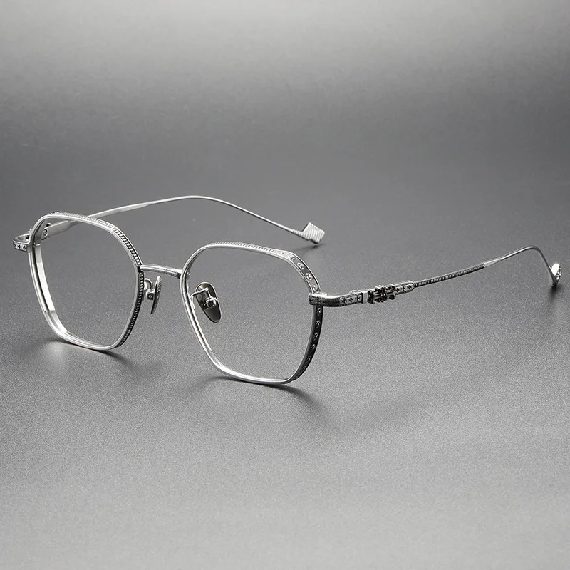 

Top Quality Handmade Titanium Optical Prescription Glasses Frames Men Women Luxury Retro Square Eyeglass Frame New Eyewear
