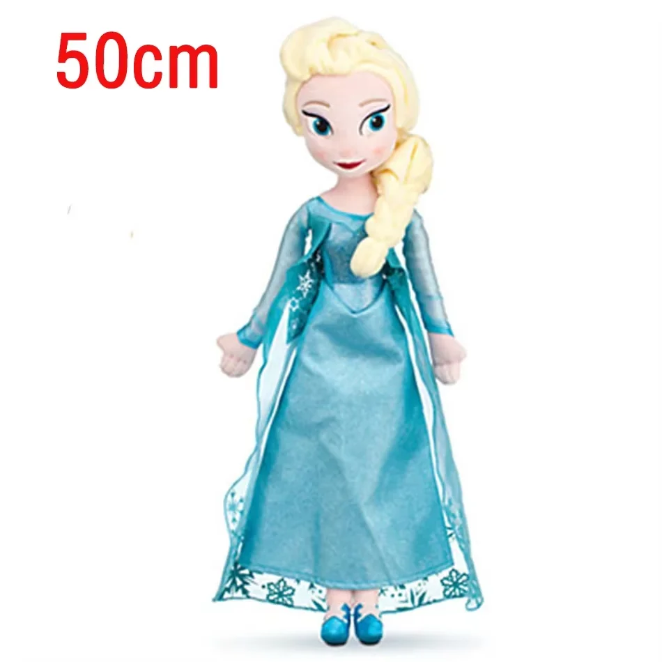 De Populaire Animatiefilm Frozen 30-50CM Pluche Poppen Anna Prinses Elsa Pop Voor Kinderen Meisjes Verjaardag kerstcadeaus