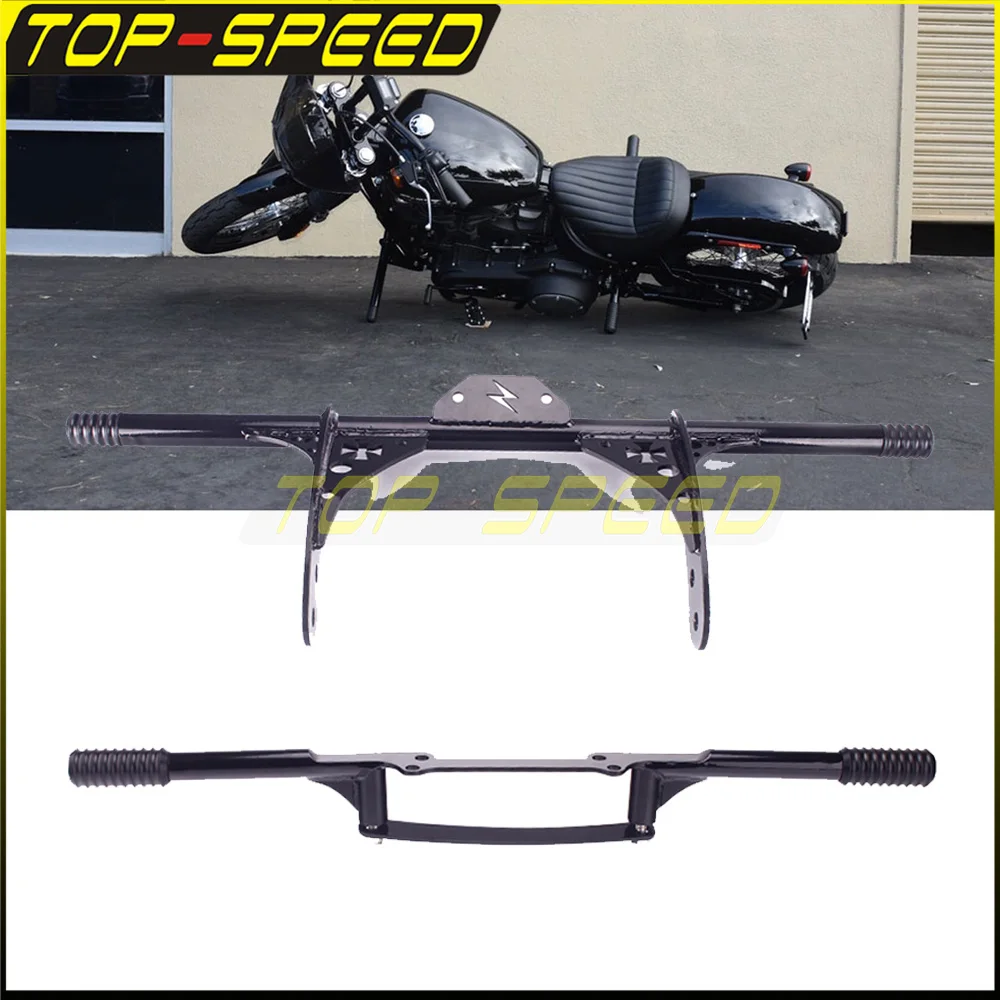 

Motorcycle Passenger Peg Crash Bar For Harley Dyna Street Fat Bob Low Rider Wide Sports Glide FXDC FXDWG FXDL S FXDLS 2006-2017