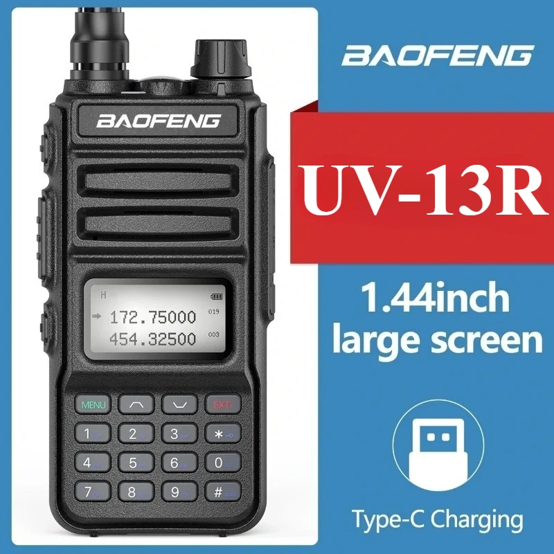 

Baofeng UV-13R рация UV-15R высокой мощности Type-C радио Comunicador рация профессиональная многофункциональная портативная радиостанция