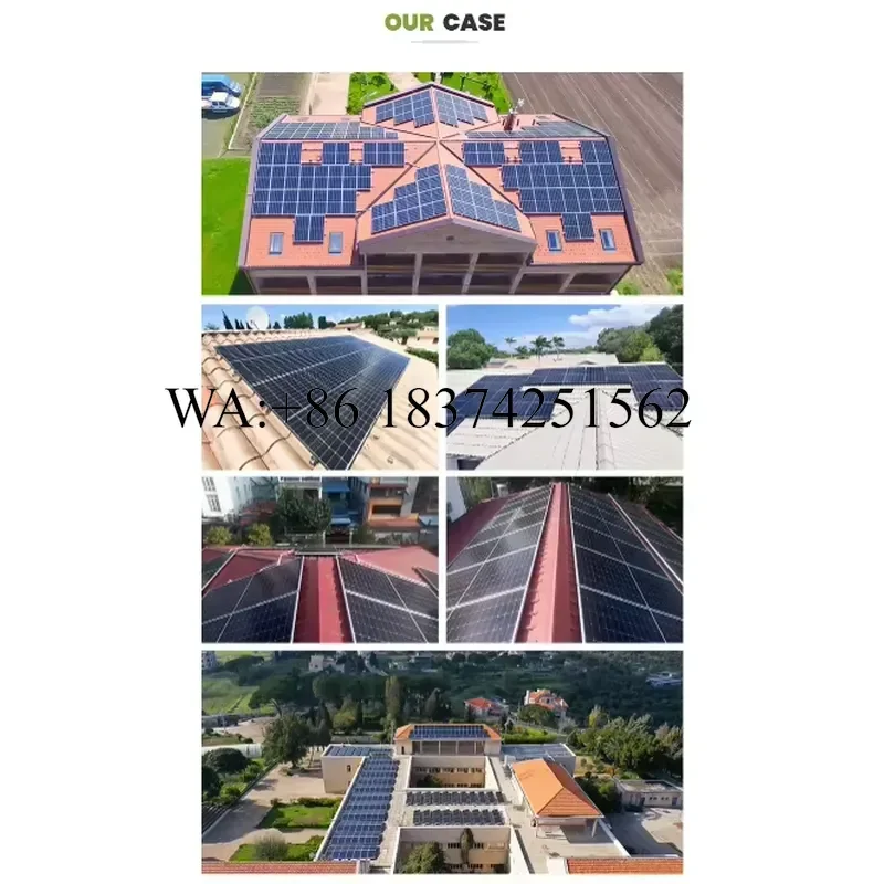Wmwmnu for Good Quality 5kw Hybrid Solar Energy System 5kva Home Solar System With Battery