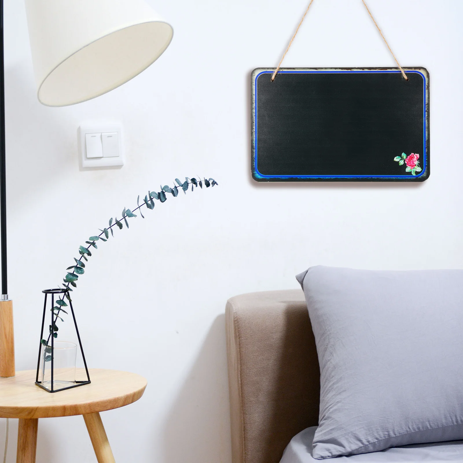 

Маленькая доска, меловые доски, подвесные настенные вывески, пустая мини-доска для заметок для дома, кухни, сада, дисплея