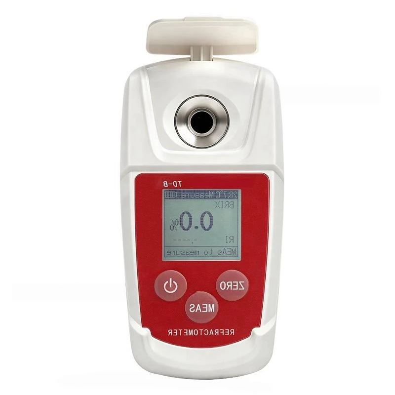 2026 New Digital Refractometer 0-93% Automatic Temperature Compensation For Honey Fruit Juice Beverage Digital Sugar Tester