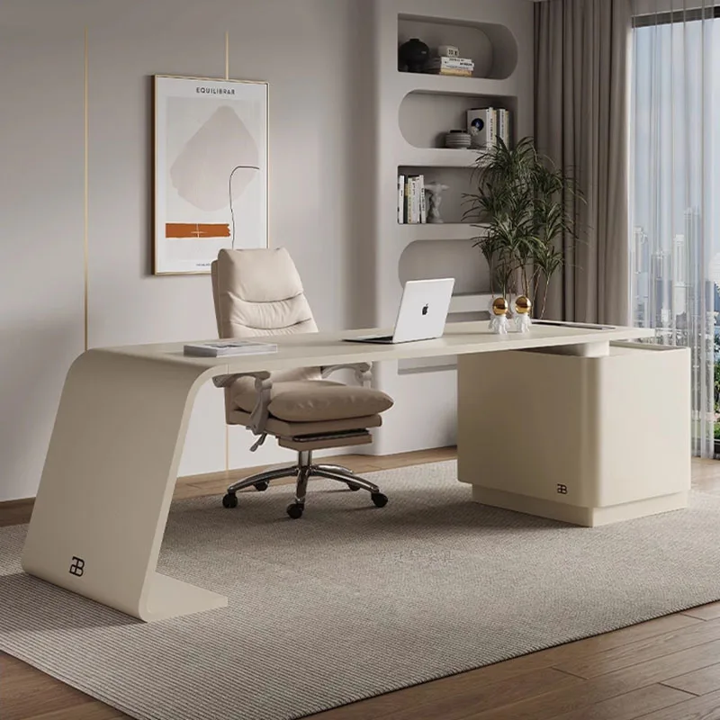 

Workflow Workbench Office Desk Storage Modern Coffee Laptop Meeting Office Desk Computer Tavolo Da Lavoro Home Furniture HDH