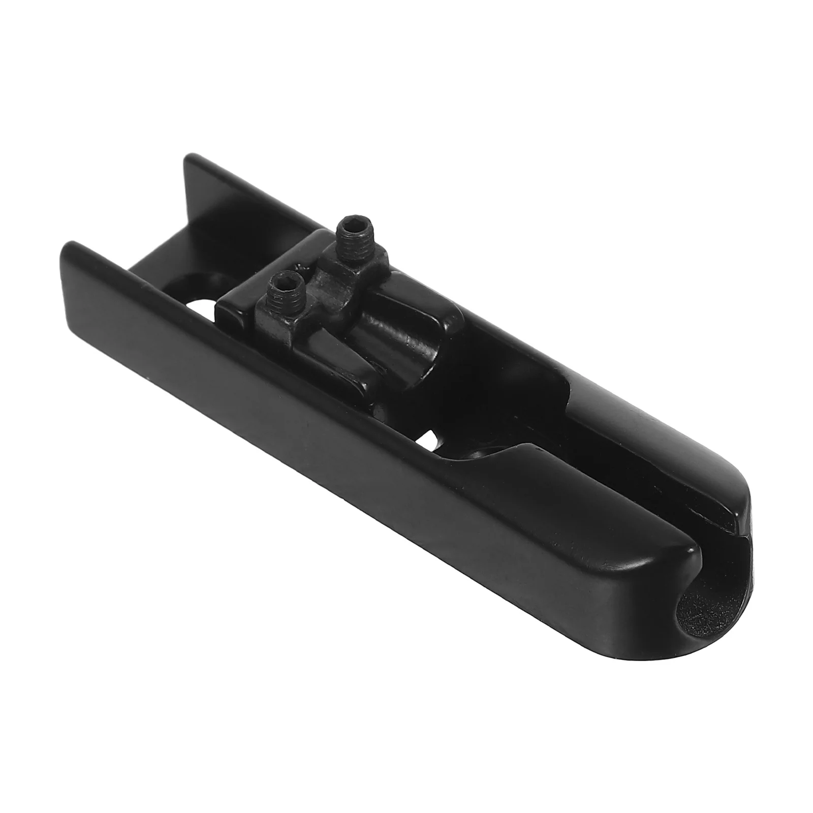 

Electric For Headless Bass Durable Metal Split String Plate Black Finish Enhanced Tone Intonation Guitar Parts Instrument