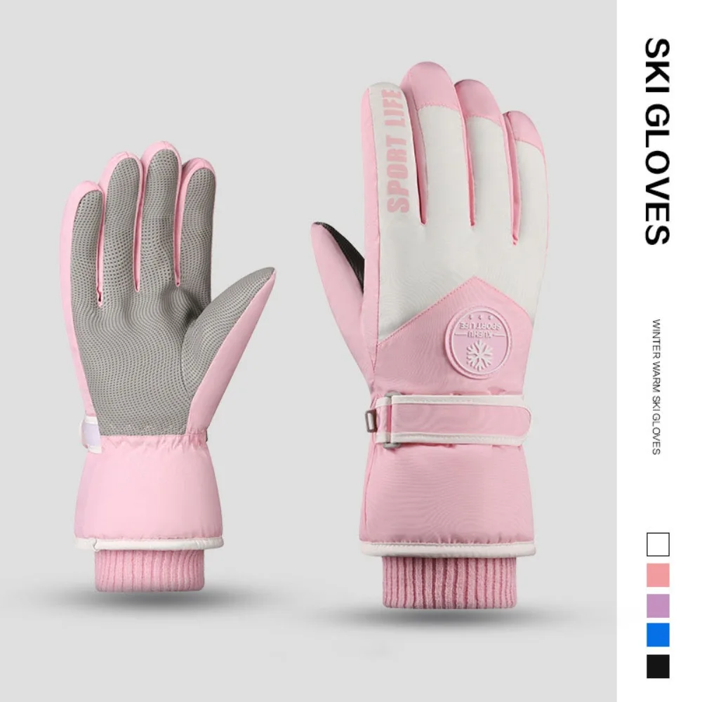 Touchscreen Gloves Skiing Gloves Riding Bicycle Winter Warm Gloves Cycling Equipment Couple Gloves Motorcycle Gloves Camping
